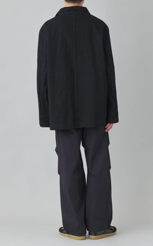 クリンクルデニムジャケット