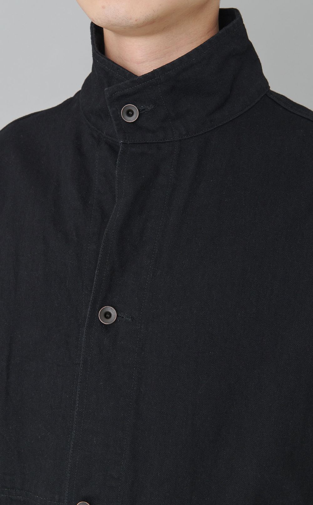 クリンクルデニムジャケット