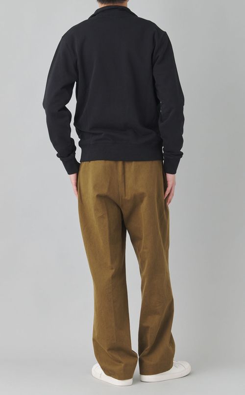 ジップアップスウェットシャツ