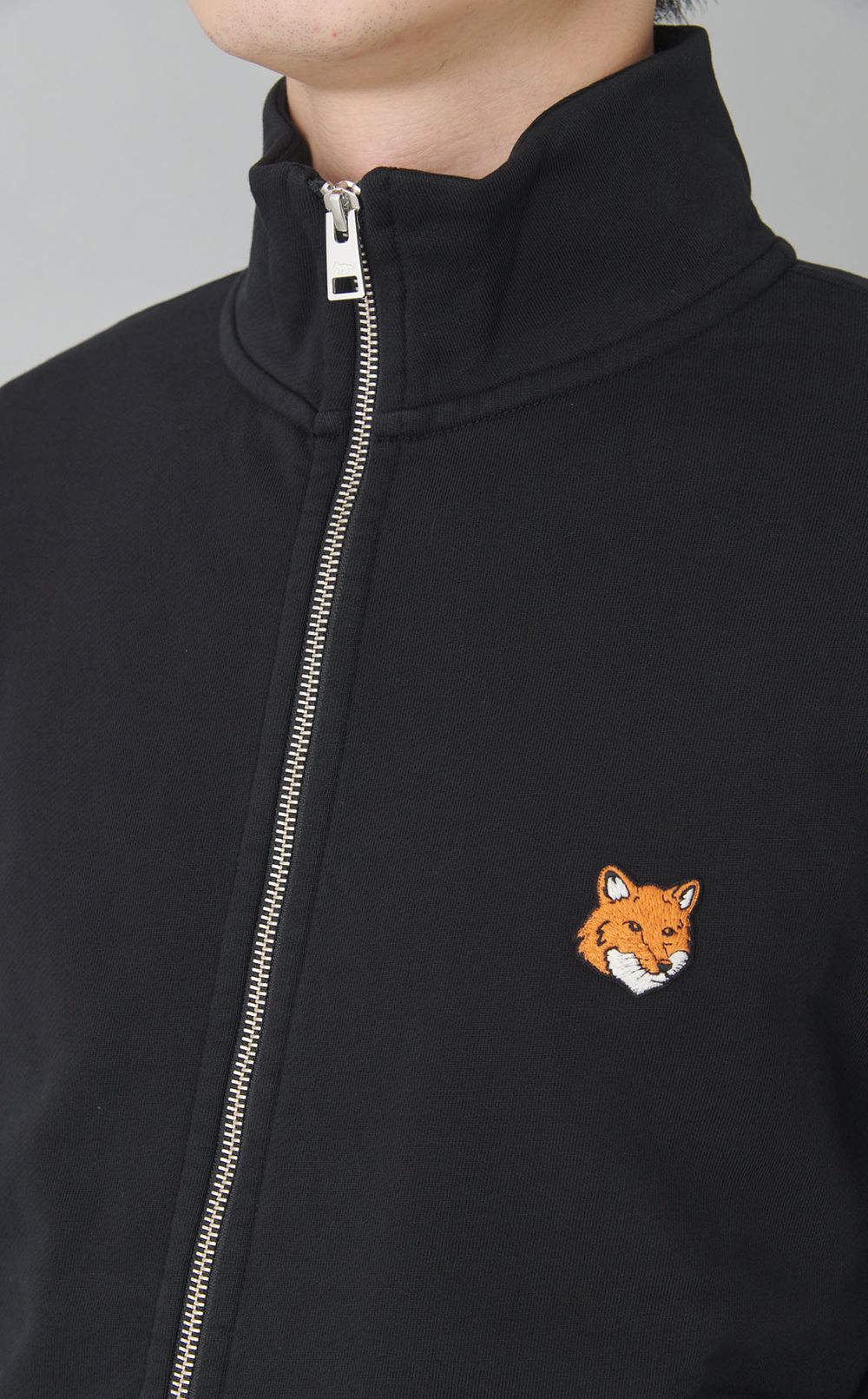 ジップアップスウェットシャツ