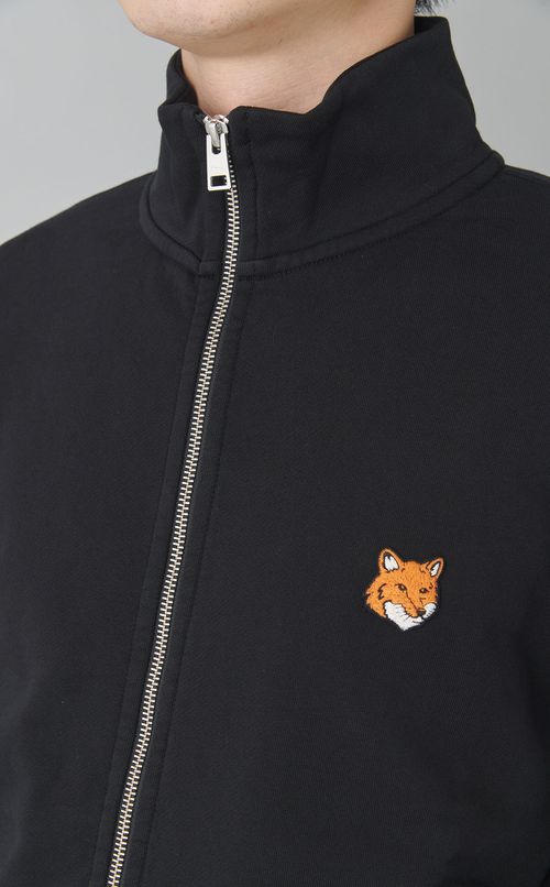 ジップアップスウェットシャツ