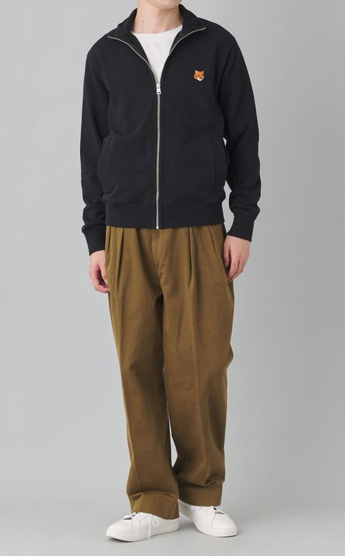 コットン2タックチノパンツ