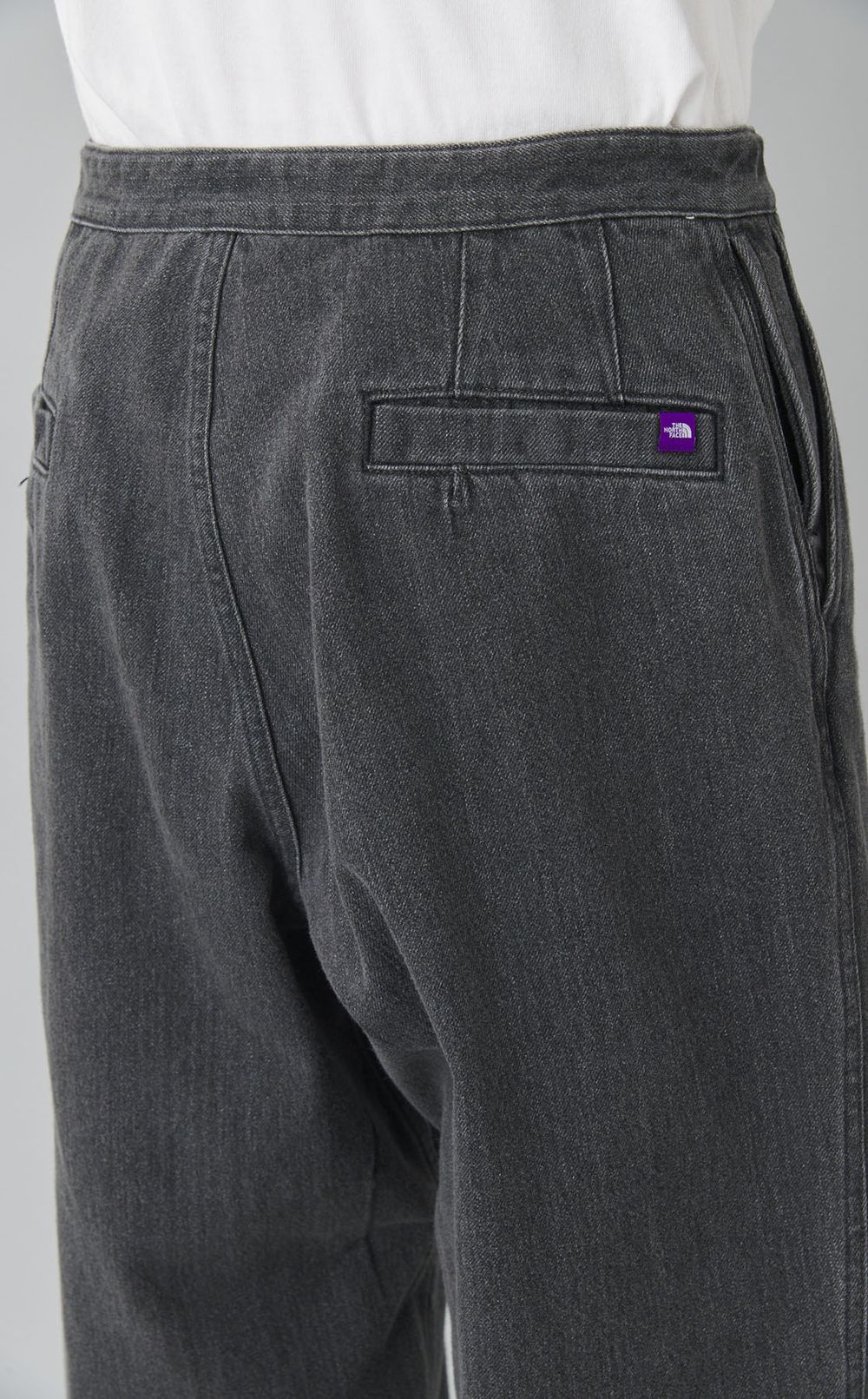 デニムワイドテーパードフィールドパンツ