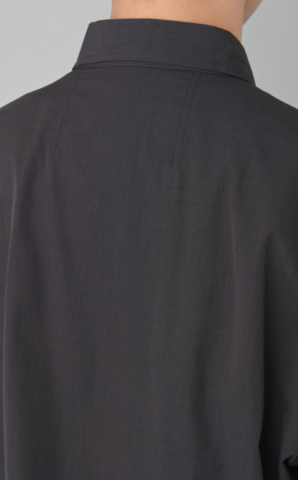 シャンブレーサファリショートシャツ