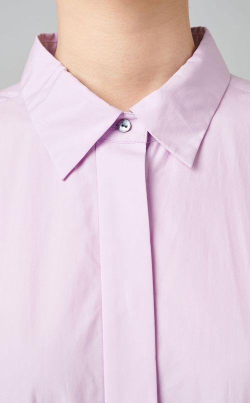 ティアードシャツワンピース