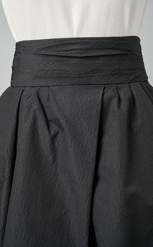 ギャザージャガードスカート