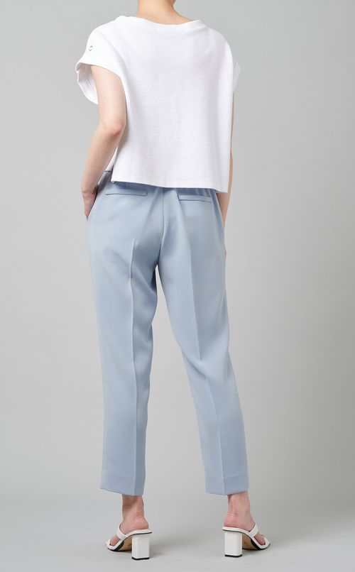 テーパードスリムイージーパンツ