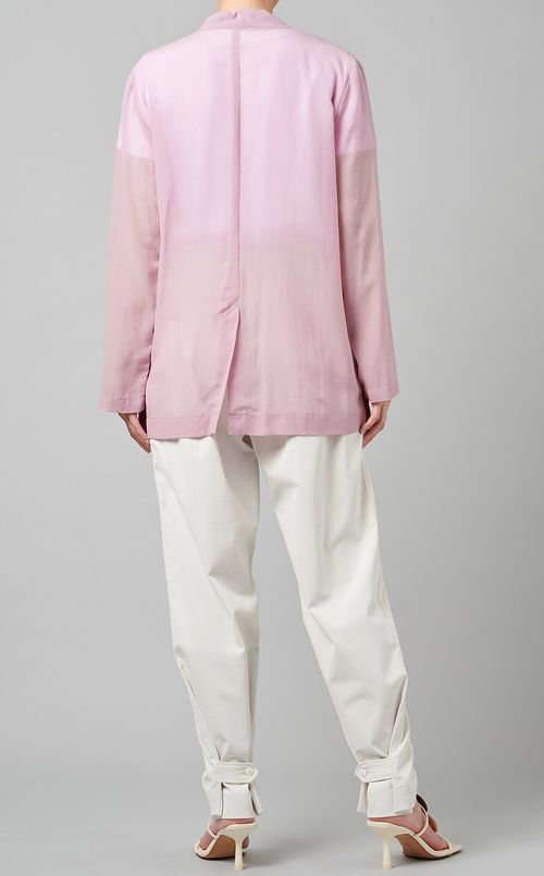 シースルーダブルジャケット