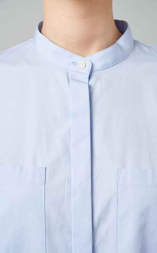 コットンチュニックブラウス