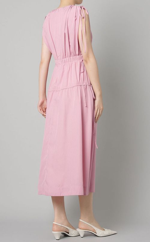 リボンノースリーブワンピース