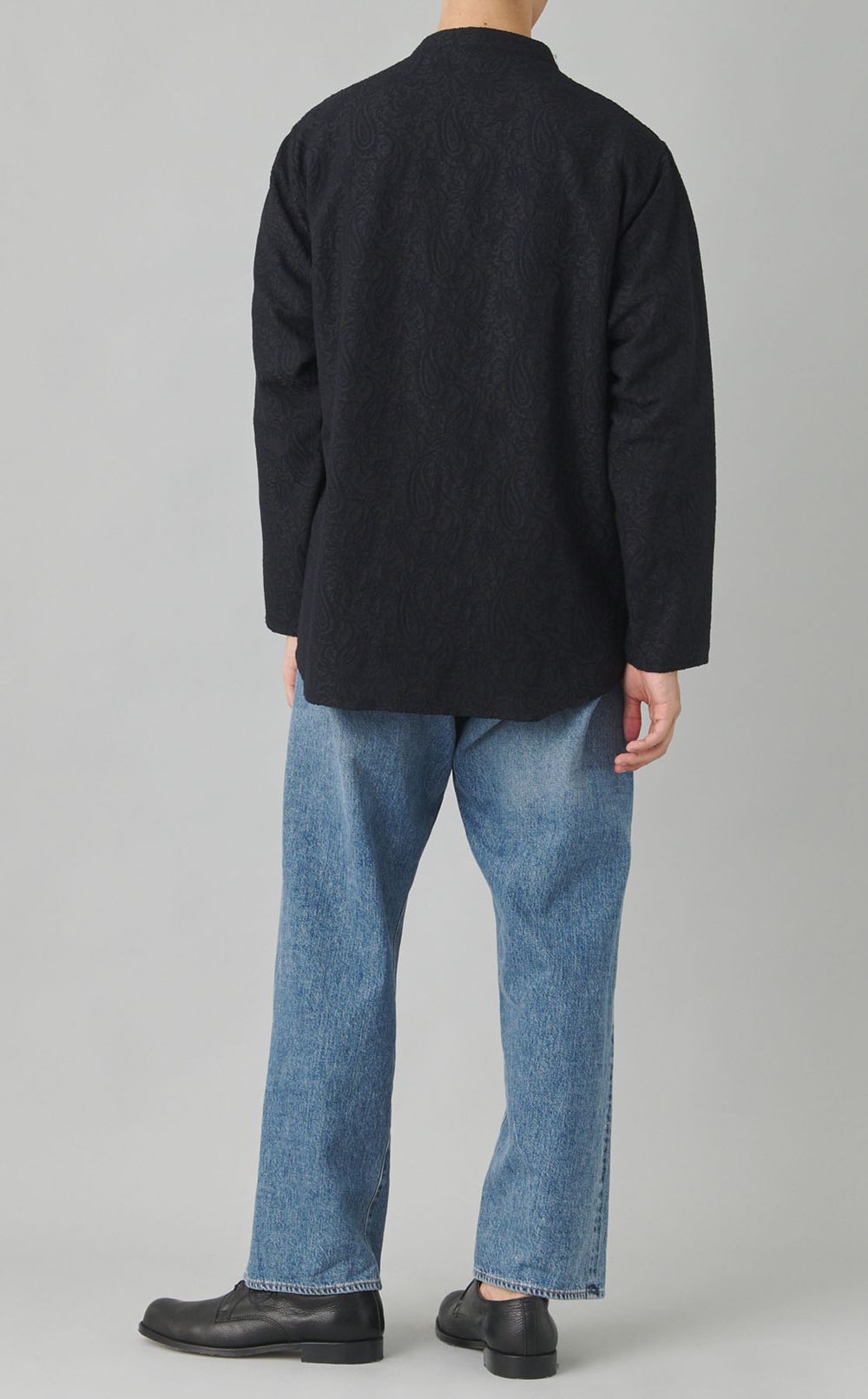 バンドカラースキッパーシャツ