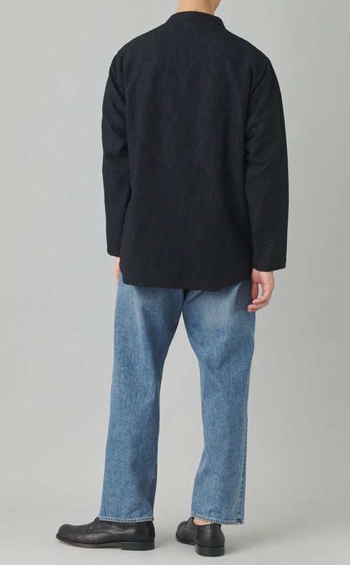 バンドカラースキッパーシャツ