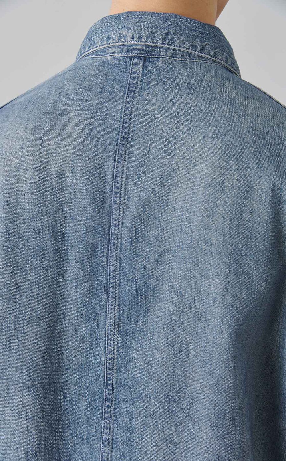 ライトデニムカバーオール