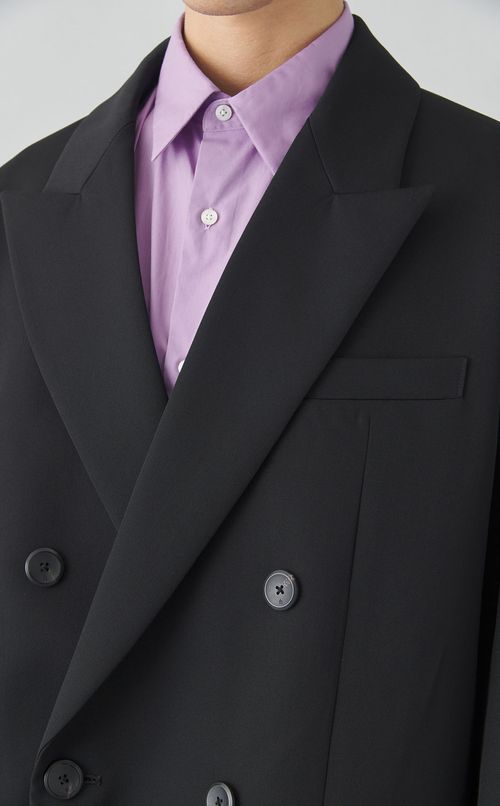 オーバーサイズダブルジャケット