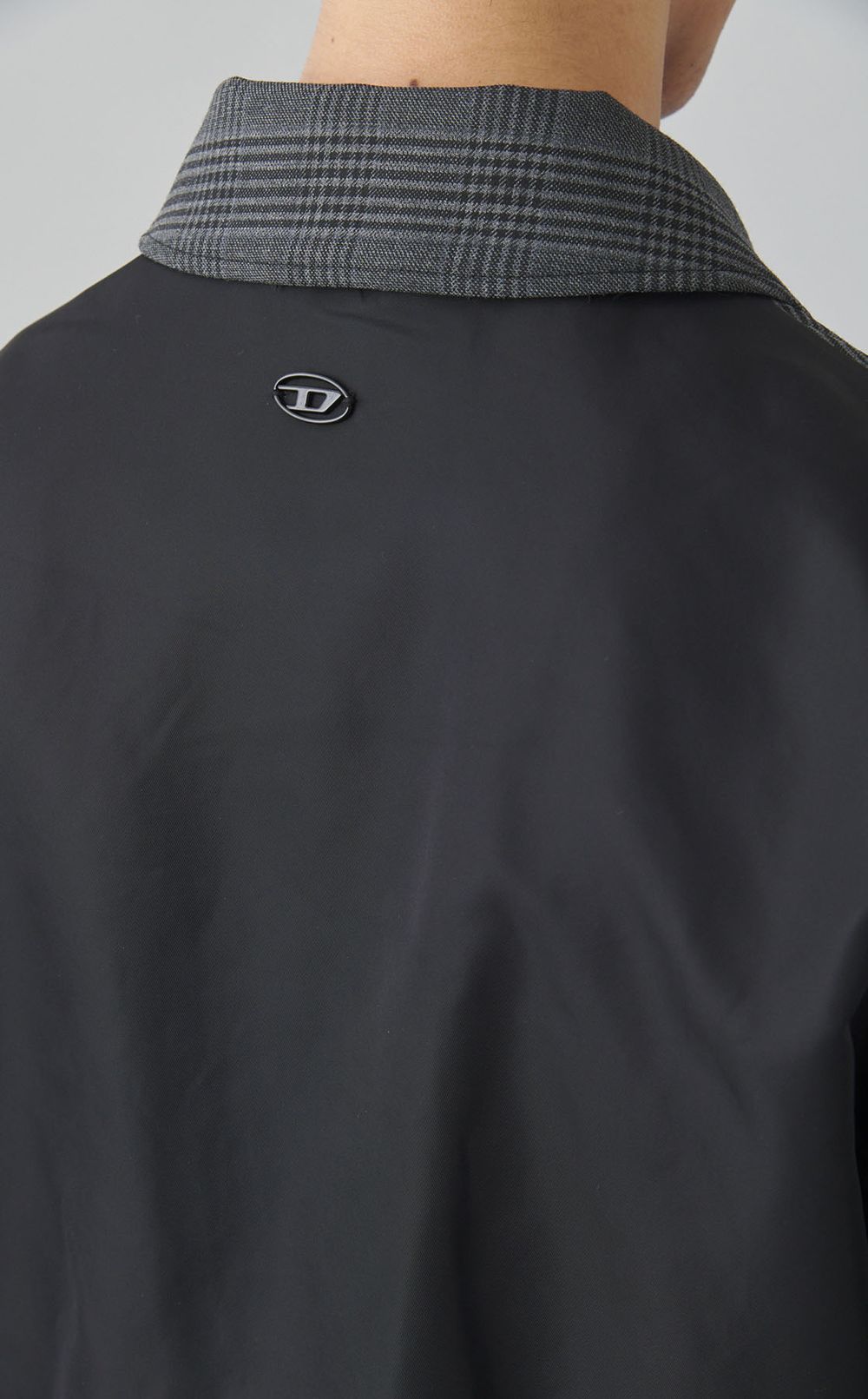 グレンチェックブルゾン