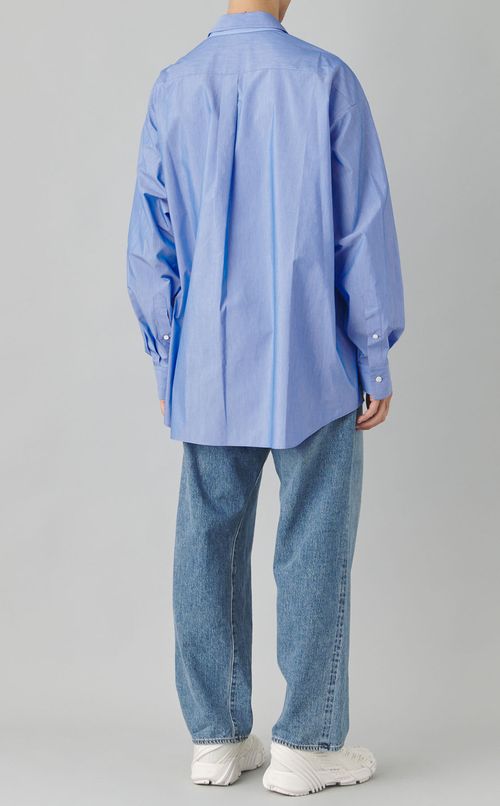 ツートーンビッグハートシャツ