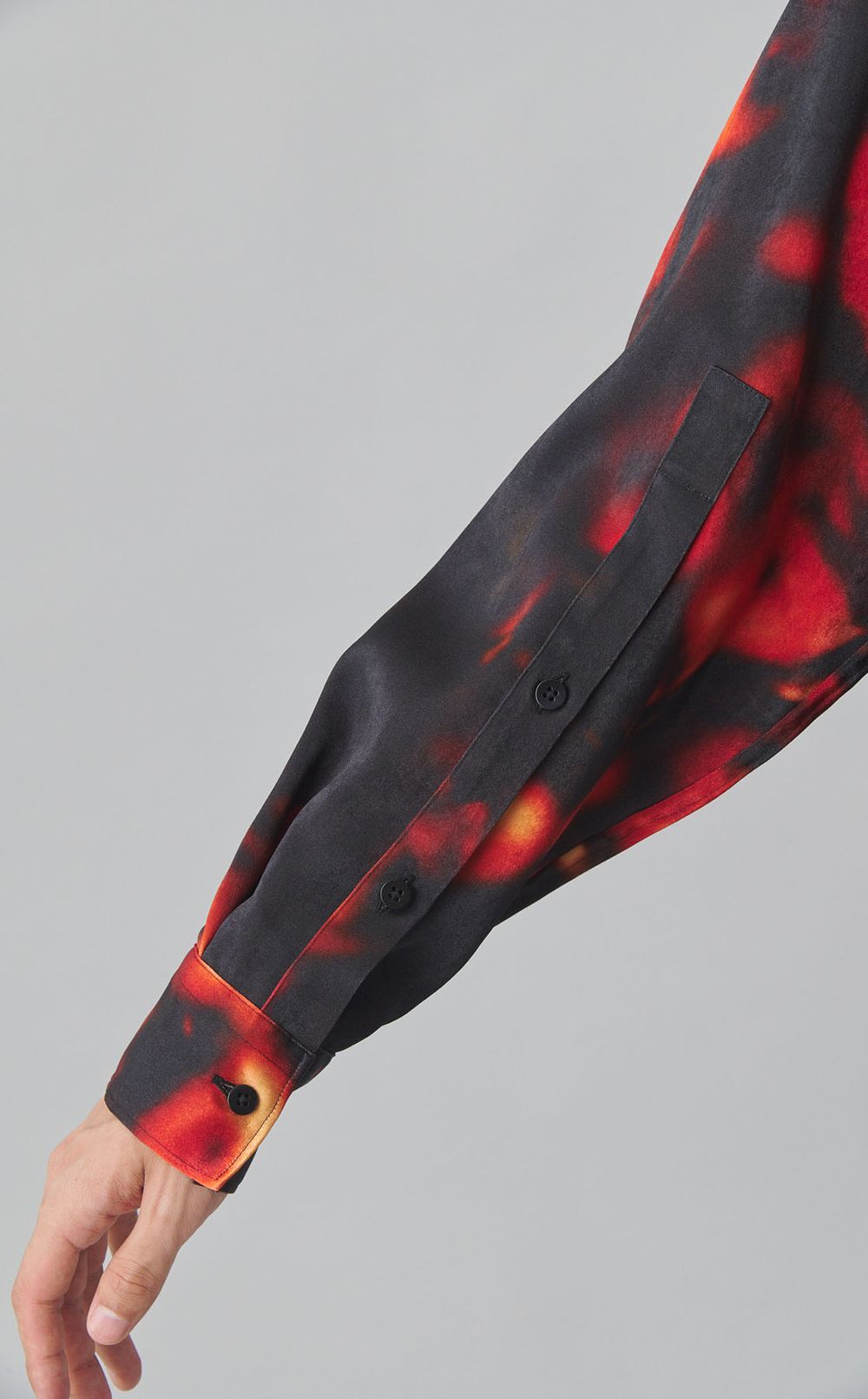 ボカシプリントオーバーシャツ