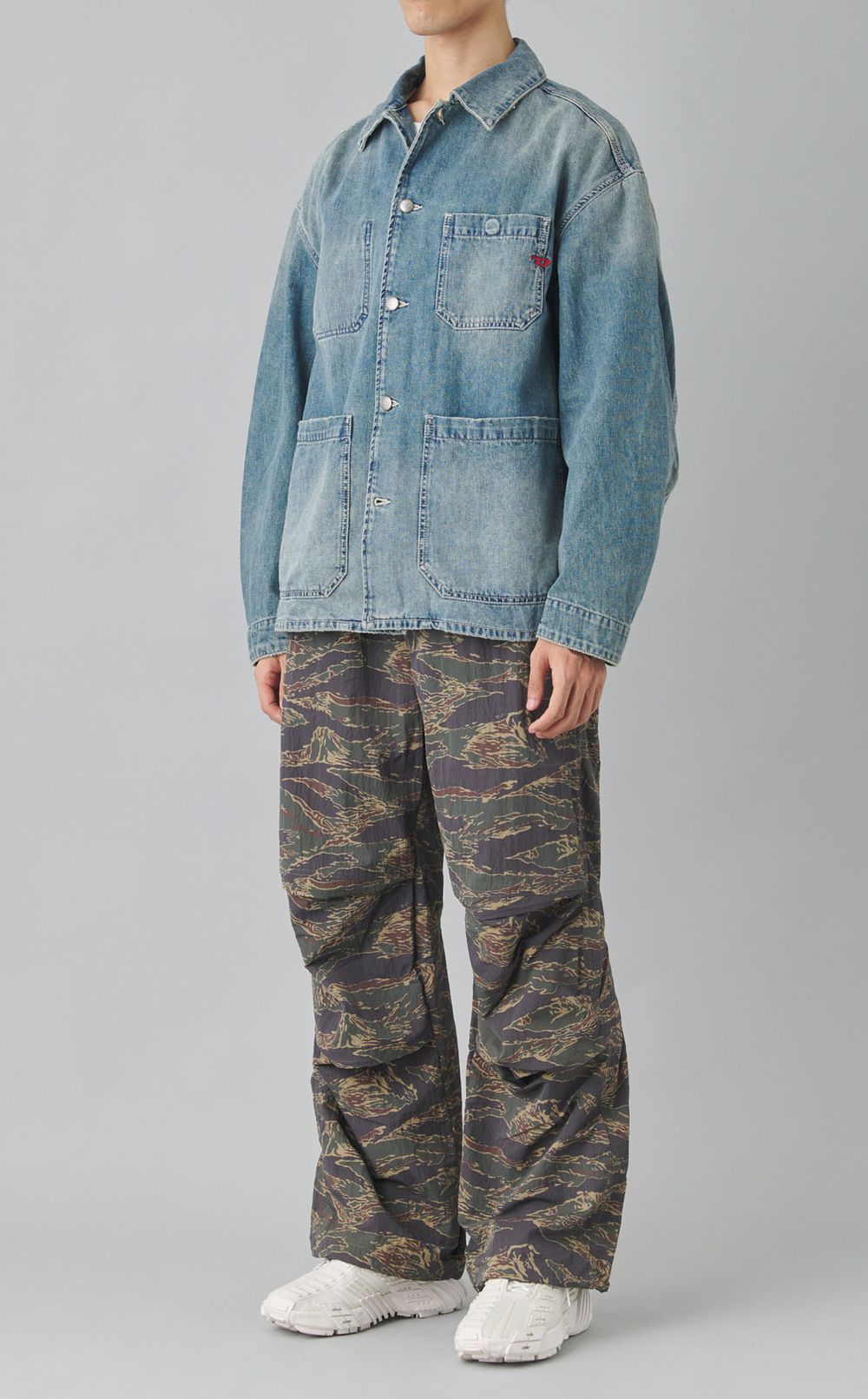 デニムカバーオール