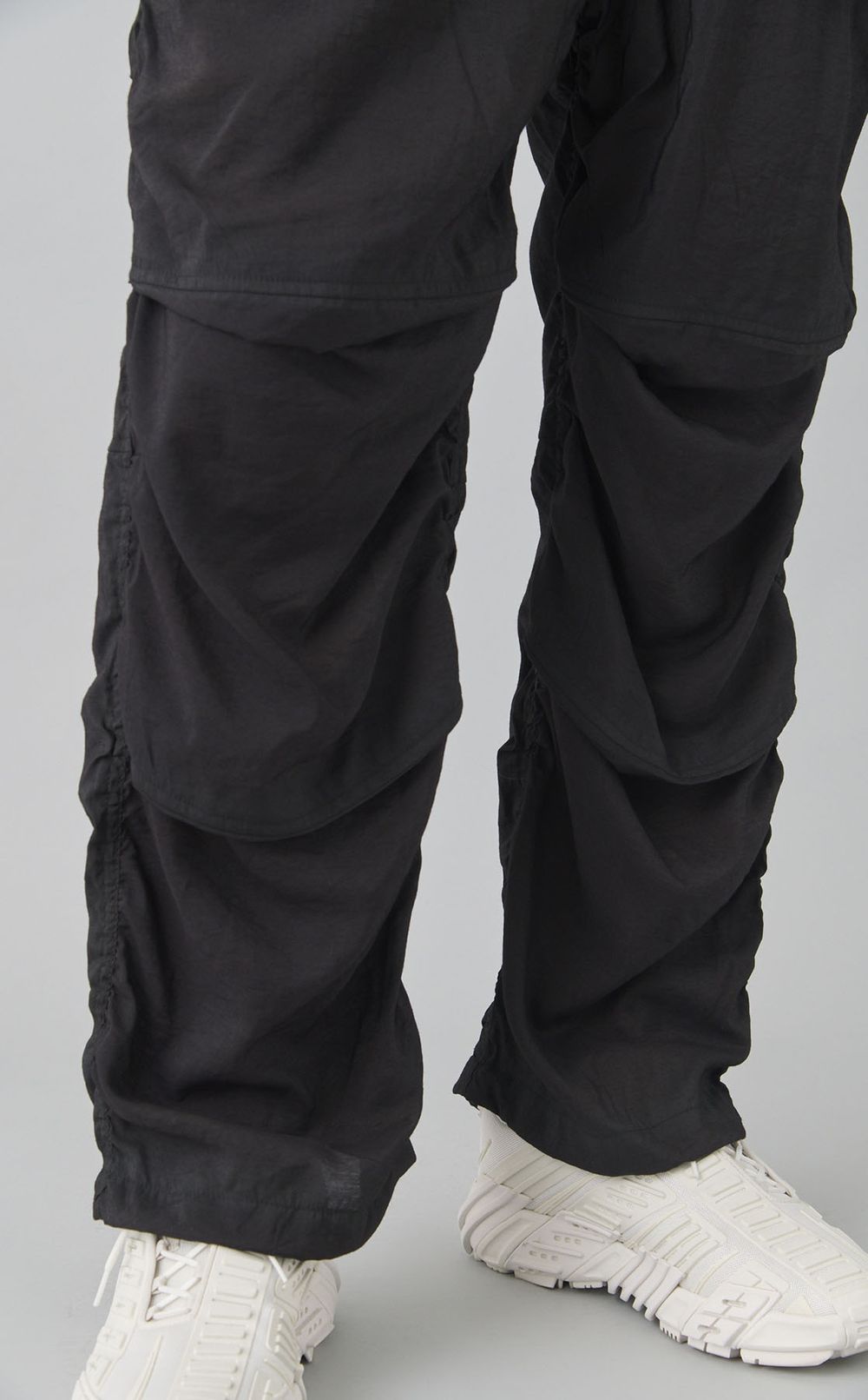 リンクルビスコースナイロンパンツ