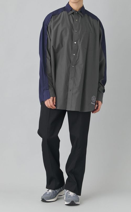 ツートーンビッグハートシャツ