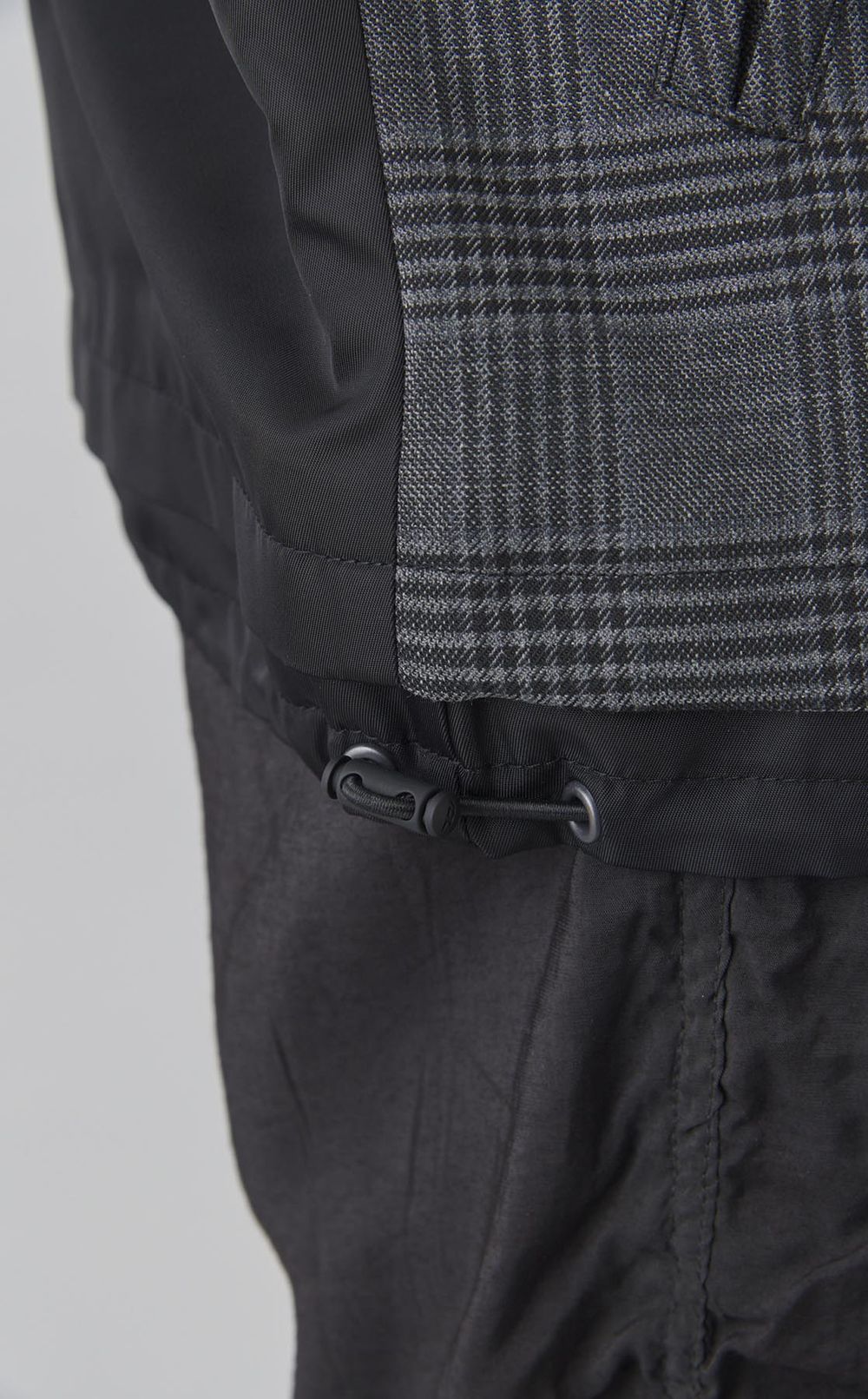 グレンチェックブルゾン