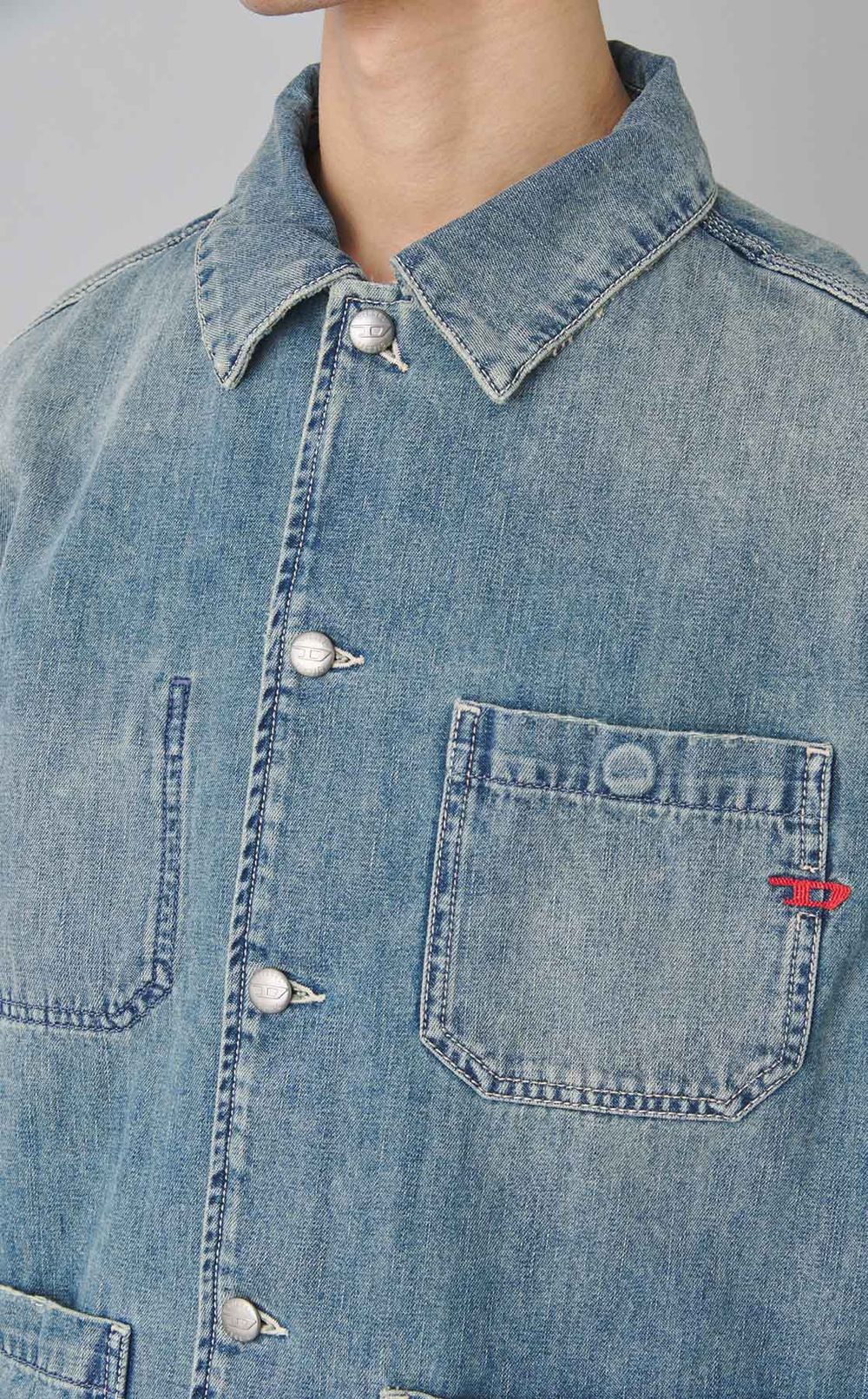 デニムカバーオール