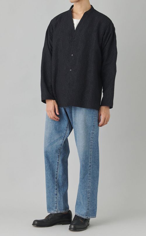 ウォッシュドデニム5ポケットパンツ