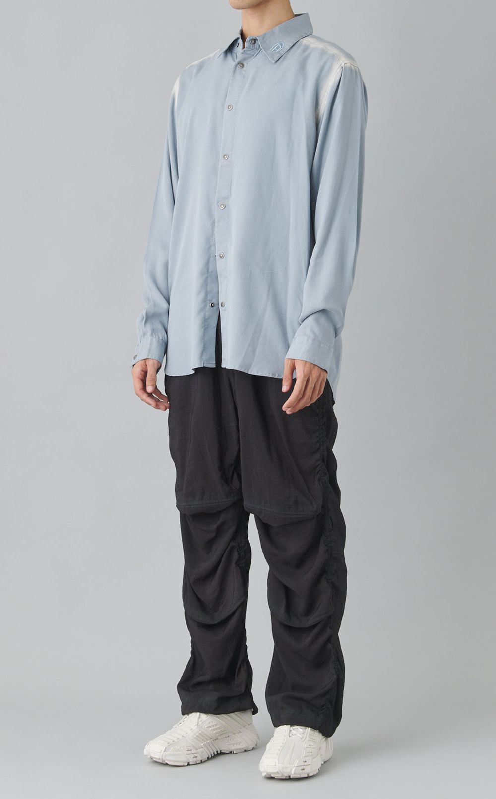 リンクルビスコースナイロンパンツ