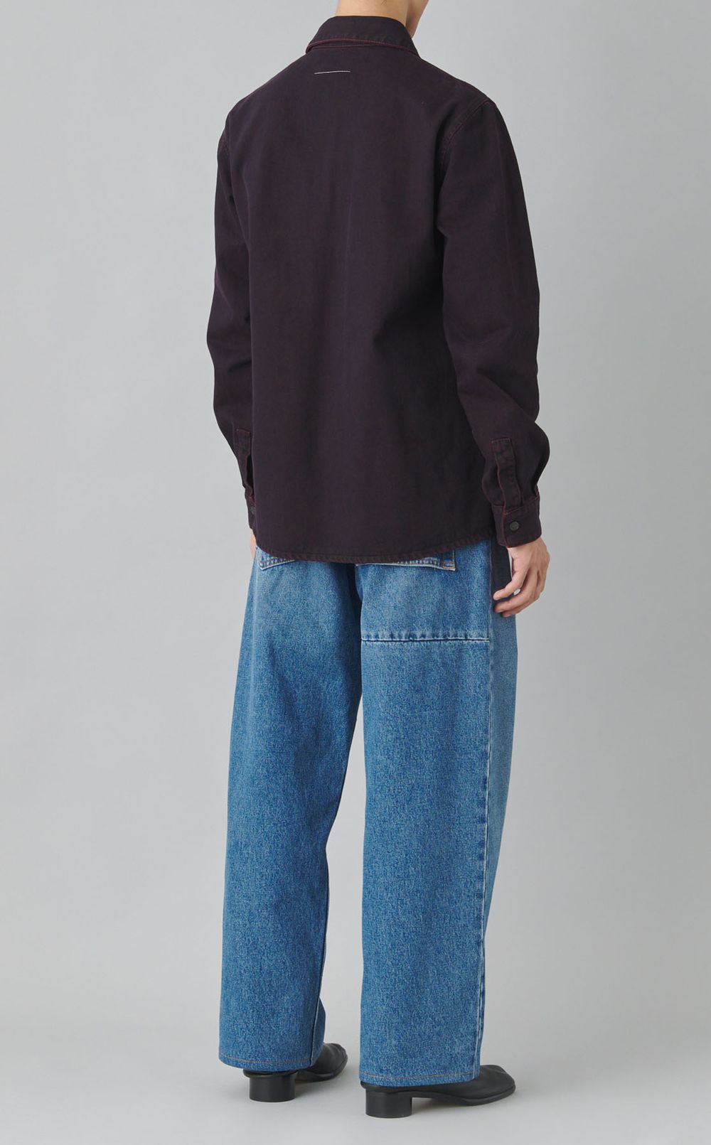 ダブルポケットデニムシャツ