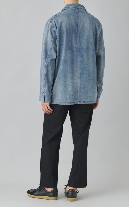 ライトデニムカバーオール