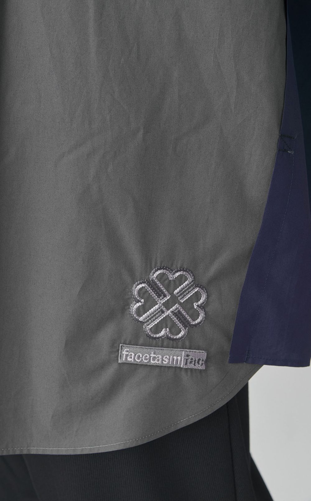 ツートーンビッグハートシャツ