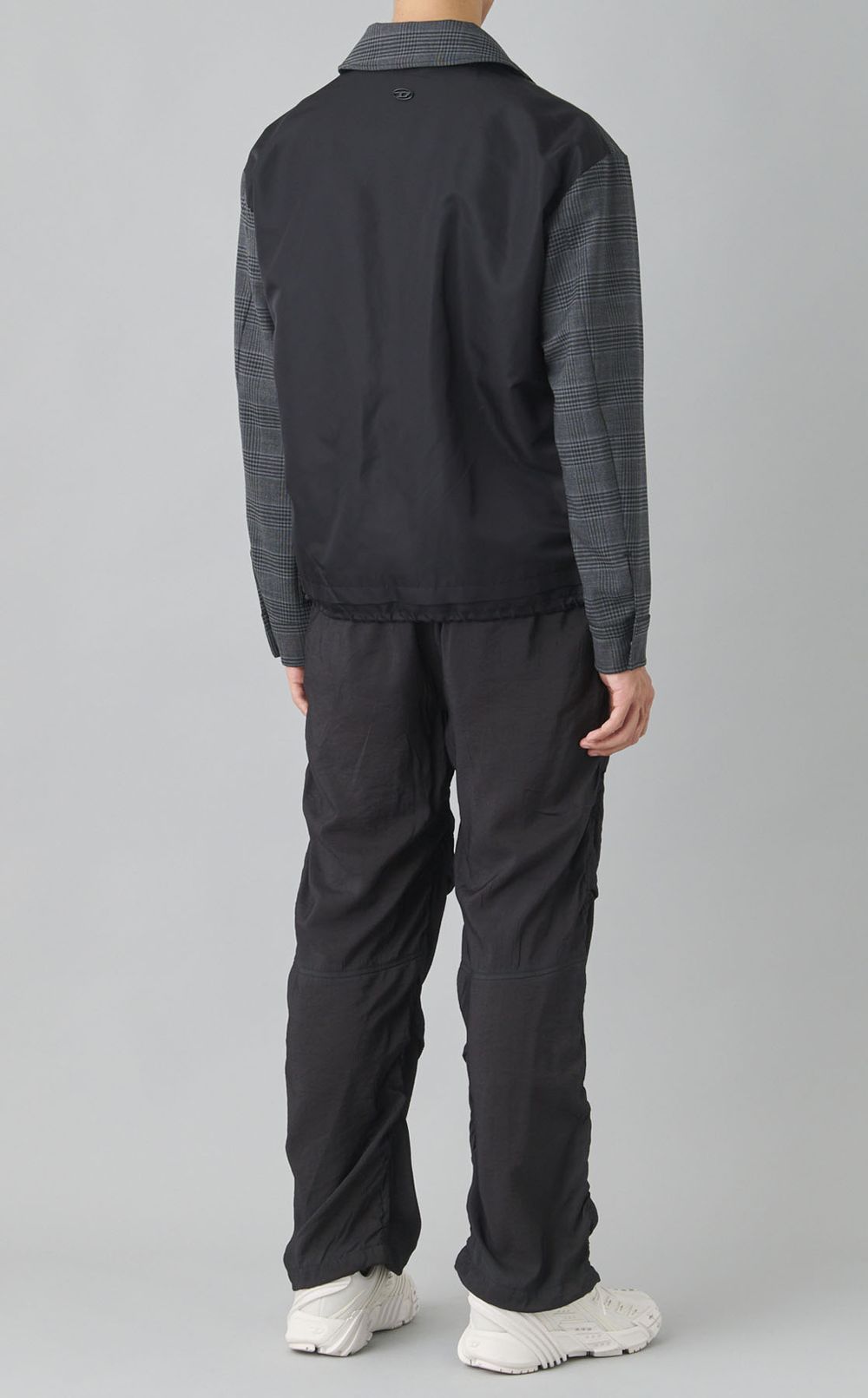 グレンチェックブルゾン