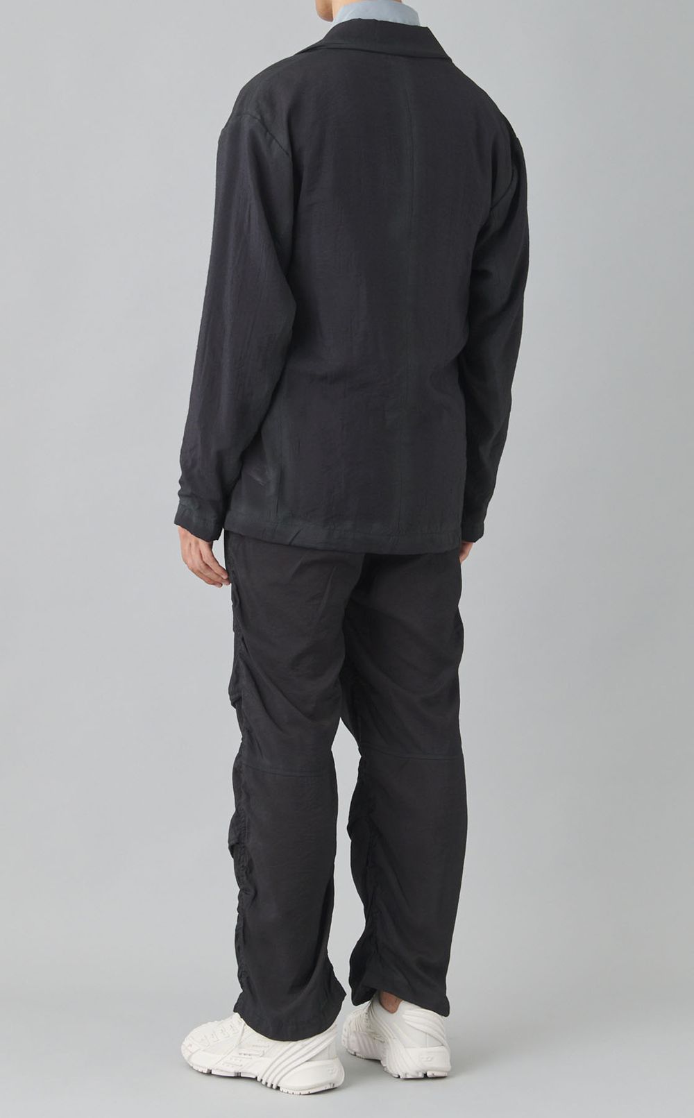 リンクルビスコースナイロンジャケット