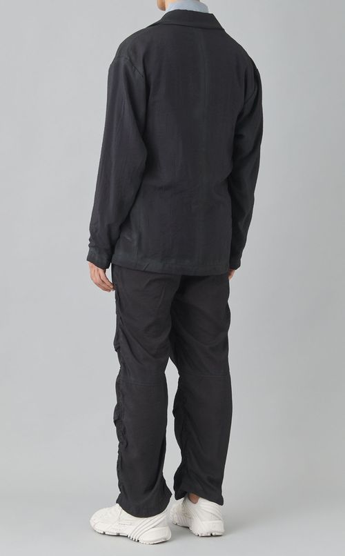 リンクルビスコースナイロンジャケット