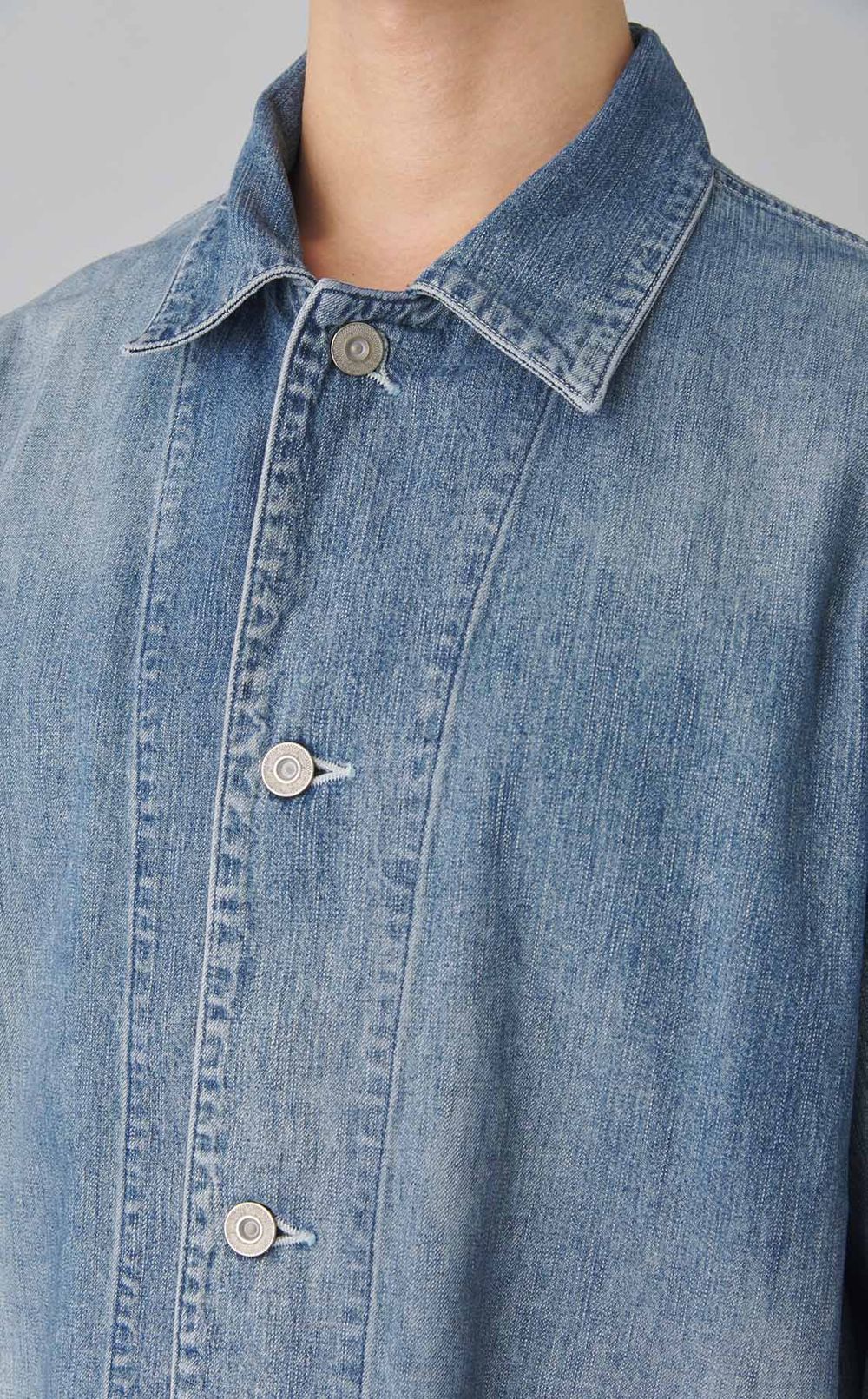 ライトデニムカバーオール