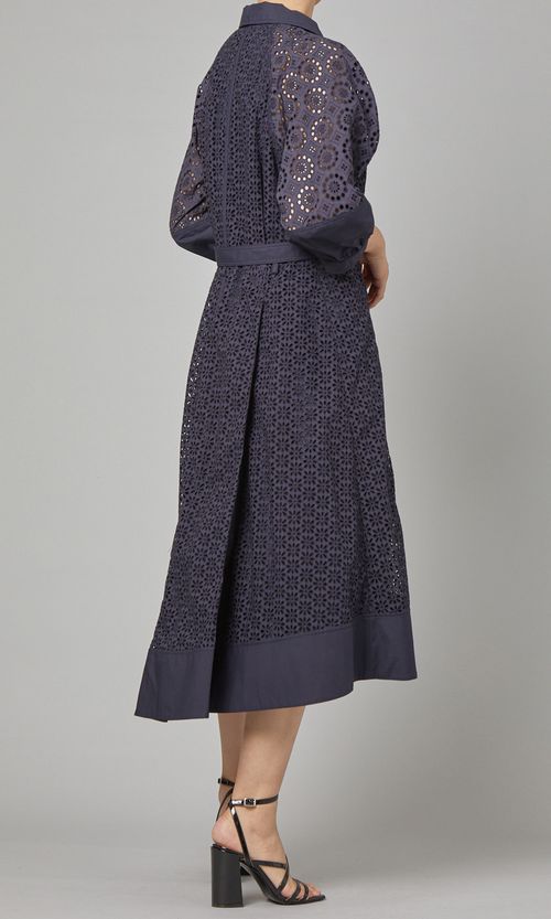 フロントジップレースワンピース