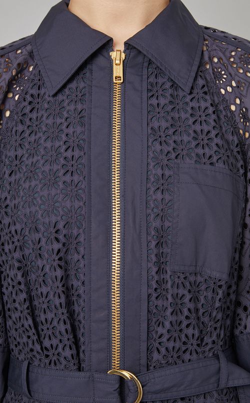 フロントジップレースワンピース