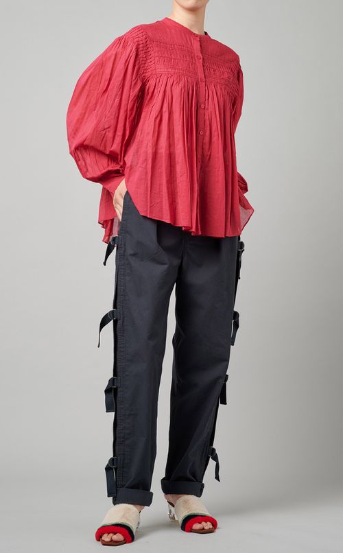 サイドベルトデザインパンツ