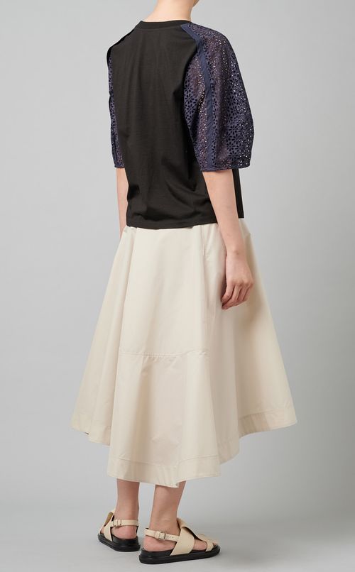 レーススリーブTシャツ