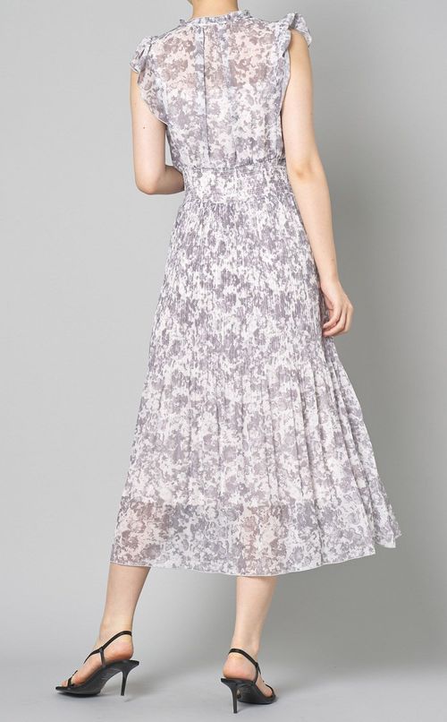 デジタルフラワープリントワンピース