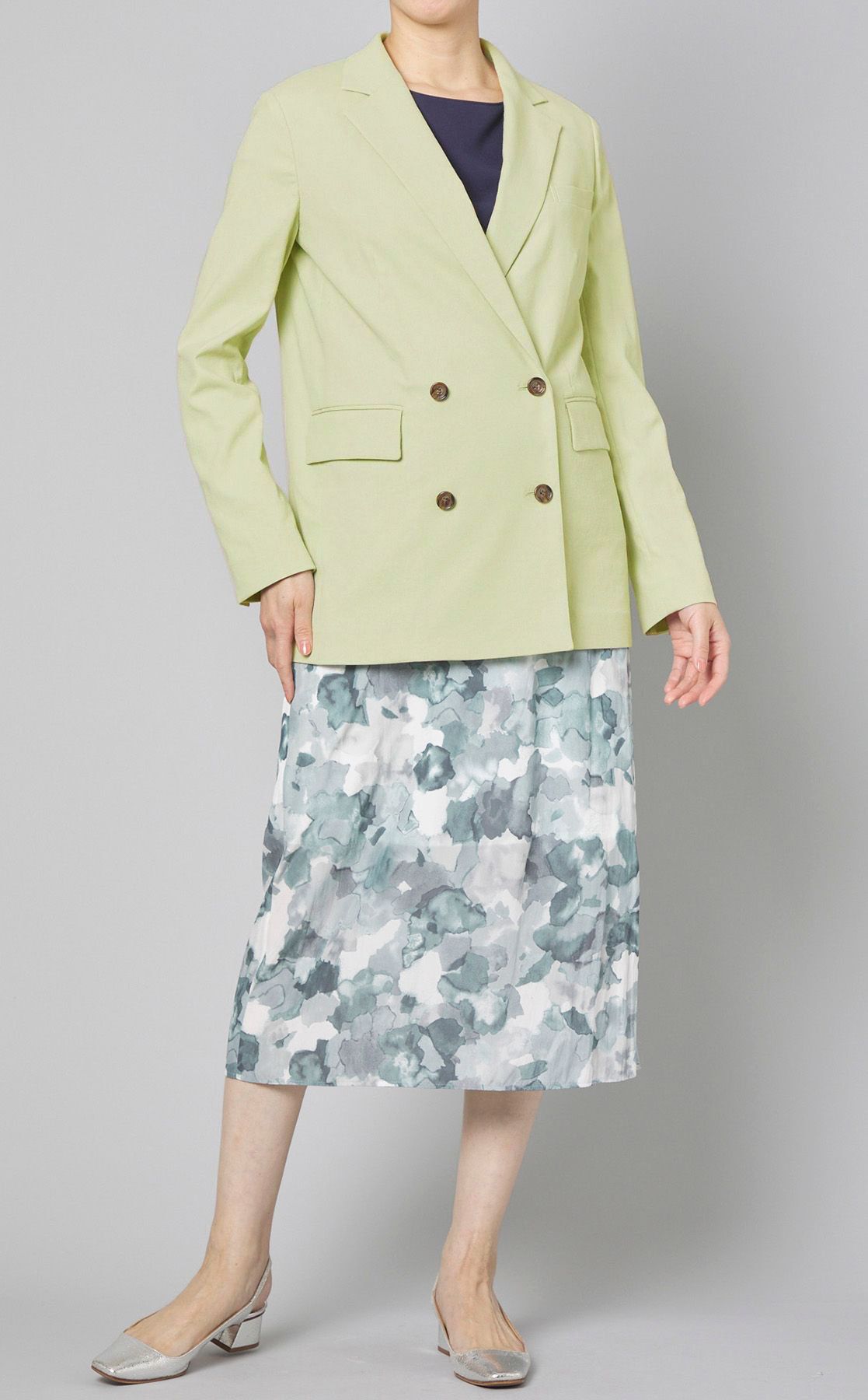 Theory｜ストレッチダブルブレストジャケット