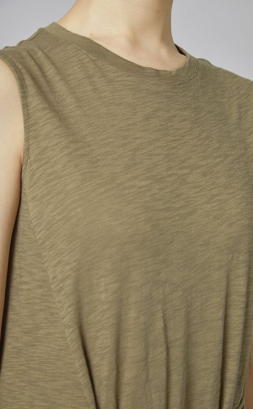 コットンイージーワンピース