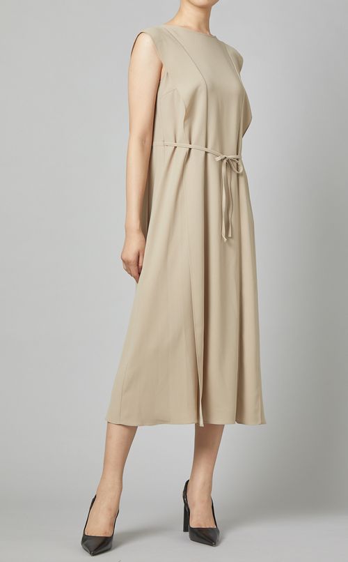 ソフトクレープラッフルワンピース