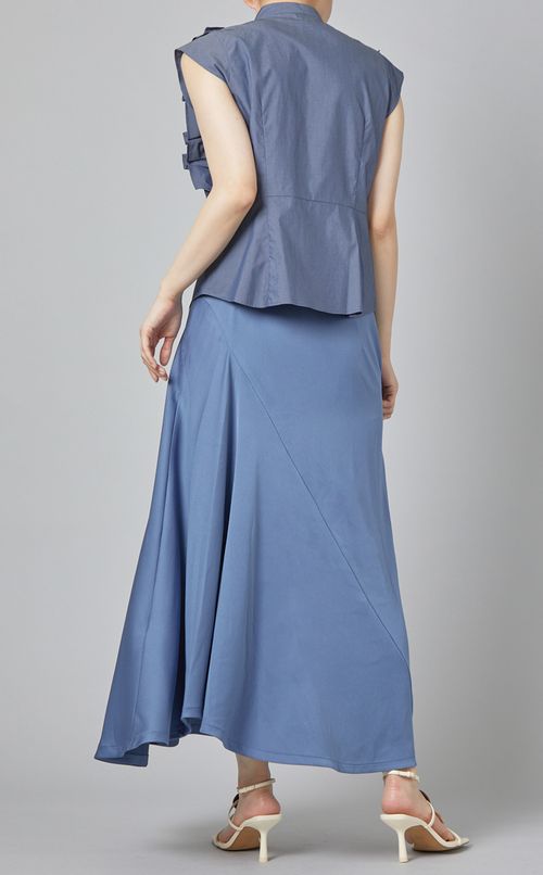 ボリュームフリルブラウス