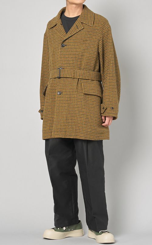 モールスキンワンタックワークパンツ