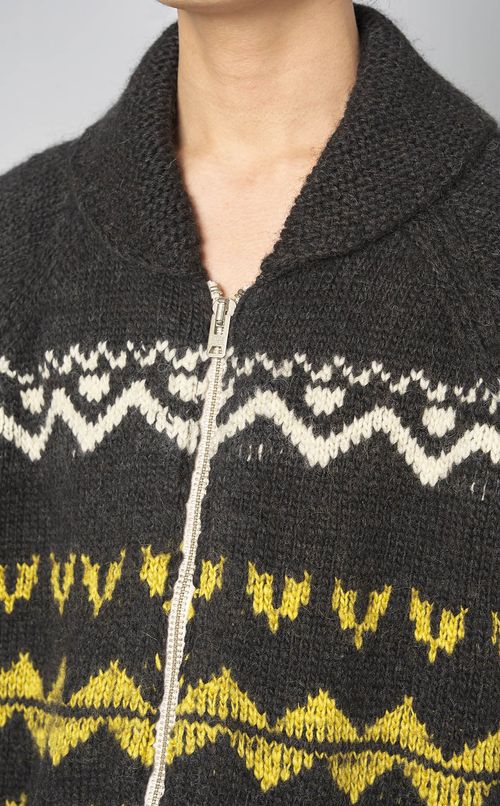 ウールカウチンジャケット