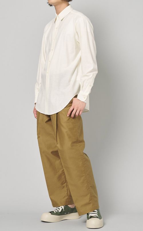 モールスキンワンタックワークパンツ