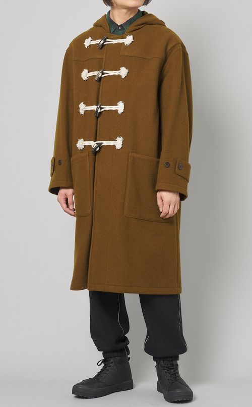 ウールダッフルコート