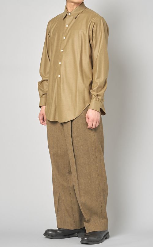 ウールバランサーレギュラーカラーシャツ