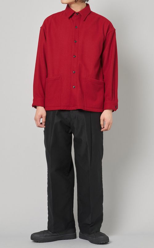 ブランケットガーデニングシャツブルゾン